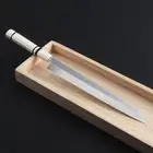 Kiritsuke Yanagiba 270mm Japanese Kitchen Knife Stainless Mirror Finish White