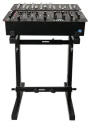 Rockville Portable Adjustable Mixer Stand For Rane Sixty-Four Serato DJ Mixer