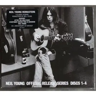 《尼爾楊》4CD經典專輯音樂盒Neil Young- Official Release Series1-4全新