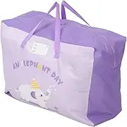 Zippered Storage Bags Closet Organizer Vinyl Bag Space Saver Organizers Container for Clothes Bedding Linen Blankets Comforters Toys