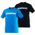 正品 DONIC DONIC 乒乓球服滌綸速乾圓領比賽球衣 T 恤上衣男女 83703