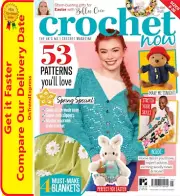 Crochet Now Magazine Issue 105 Bonus Crochet Macrame Kit 53 Patterns for All