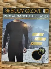 BODY GLOVE Performance 2 PC BASE LAYER Legging Pants SHIRT SET Mens Size XXL NEW