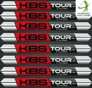 NEW KBS Tour C-Taper .355" Tip Steel Golf Club Shafts X-Flex 130g 3-PW Set of 8