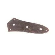 KD By AxLabs Steel J-Bass Style Control Plate, 3-Hole Mount - Antique Bronze