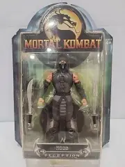 Mortal Kombat Action Figure NOOB SEALED MK Deception 2006 Jazwares NOOB SAIBOT