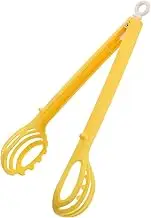 ANDRESLAD Manual Egg Mixer Hand Whisk Egg Whisking Tool Multi-function Tong Noodles Cooking Handheld