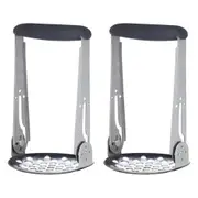 2PK MasterCraft Smart Space Folding Potato/Veg Kitchen Masher Stainless Steel SL
