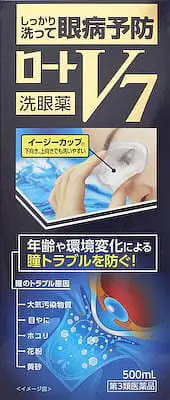 在飛比找DOKODEMO日本網路購物商城優惠-[DOKODEMO] 【第3類醫藥品】樂敦V7洗眼液500m