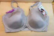 Platex Secrets Woman’s 42DD undercover slimming underwire bra Nude NWT
