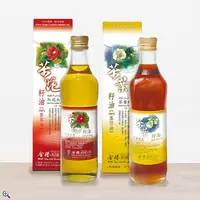 在飛比找松果購物優惠-【金椿茶油工坊】紅花大果苦茶油+茶葉綠果茶籽油(500ml組