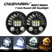 Pair HALO For Chevy Chevelle 1971 1972 1973 7INCH LED Headlights HI/LO Beam DRL (for: Suzuki)
