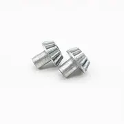2PCS 12T Metal Bevel Gear Replacement RC Parts for WLtoys 124008 124010 1/12 4WD RC Car