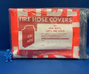Cotton Goods Manufacturing Type S-1 & S-2 Fire Hose Cover for Hose Reels, Carts