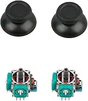 ZHHSUNY Analog Sticks Replacement Kit, 3D Joystick Controller Rocker Thumbsticks Replacement with for PS-4, PS-4 Slim and Pro Controller