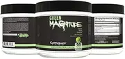 CONTROLLED LABS Green Magnitude, Synergistic Creatine Formula, Promotes Strength, Stamina, and Performance, Helps Maintain Workout Intensity, 30 Servings, Sour Green Apple