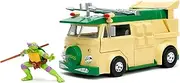 Jada Toys Teenage Mutant Ninja Turtles 1:24 Scale HWR Party Wagon Die-Cast Vehicle with Donatello Figure