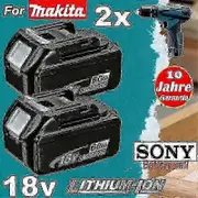​2 Pack For Makita 18V Battery 6.0Ah LXT Li-ion BL1850B BL1830B BL1860B Cordless Power Tool Long Lasting