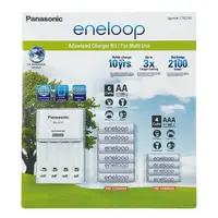 在飛比找樂天市場購物網優惠-Eneloop 三號+四號電池+充電器套組