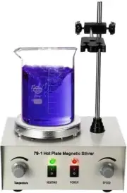 Magnetic Stirrer Hot Plate 1000mL, 100-2400RPM Electric Overhead Stirrer