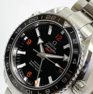 【自售  leo458】OMEGA 歐米茄大海馬GMT Seamaster PLANET OCEAN陶瓷圈國內公司貨