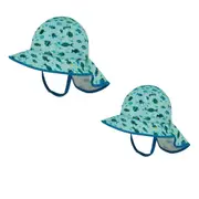 [Sunday Afternoons] Little Fishies Infant SunSprout Hat - 0-6 Mos