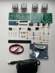 Nixie Clock Kit IN-12 (With tubes) with Arduino and Power Supply 24 H.F.