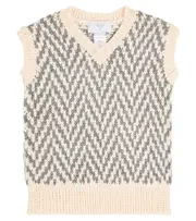 [Paade Mode] Paade Mode Striped wool-blend sweater vest Y 12 multicoloured