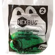 McDonalds Happy Meal Toy Vintage Sealed 2013 HexBug Speed Beetle Green #2