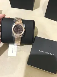 在飛比找蝦皮購物優惠-正品特價 MARC JACOBS 手錶 玫瑰金 MJ 免稅店