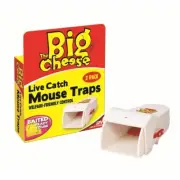 2 Pack Professional Quality Mouse Pest Live Catch Capture Humane Cage Trap