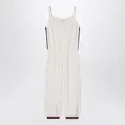 [GUCCI] White terry cloth overalls 8 Y White