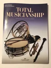 KJOS Method Study Sheet Music Total Musicianship Percussion Drums & Mallets NEW