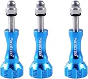 Smatree 3pcs Long Alumunium Thumbscrew for Gopro Session Hero 6 5 4 3+ 3 2 1