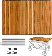 Cart Table Top Attachment | Garden Cart Aluminum Alloy Folding Board | Versatile Portable Utility Accessories Desktop Attachment for Barbecue Picnics Meals