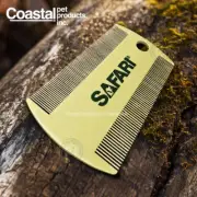 Safari Double Sided Flea Comb Pet Grooming for Dog, Puppy, Cat, Kitten