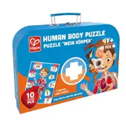 Hape Human Body Puzzle Educational Playset Kids/Toddler Learning Activity Toy 4+
