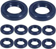 10pcs Chainsaw Oil Seal Kit Engine Crankshaft Seal for Ms180/170/210/230/250 Included