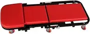 Vsenkes Under Car Roller Automotive Creeper 2 in 1 Metal Lay Down or Sit Professional Rolling Seat Folding Car Creeper, for Home