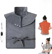 Electric Heating Pad for Back Pain Relief, Electric Heat Pad for Neck and Shoulders, Fathers Day Gift, Birthday Gifts for Women Men Mum Dad, Large Size Heat Pack, Auto Shut Off