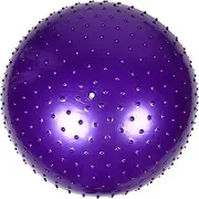BESPORTBLE Yoga Massage Ball Yoga Ball Gym Balls Exercise Anti Burst Massage Ball Work Out Balls Exercise Slip Resistant Exercise Ball Exercise Balls for Working Out Ball Purple