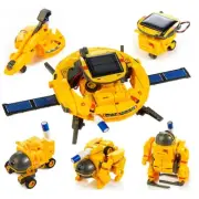Solar Robot Toys 6-in-1 STEM Learning Kits – Educational Space Moon Exploration