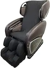 Massage Chair Cover Full Body Shiatsu Massage Chair Dust Protection Covers, Zero Gravity Recliner Chair Covers Washable Stretch Fabric Universal Massage Chair Slipcovers(Black)