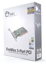 SIIG 3 Port PCI Firewire Adapter Card NN-400012
