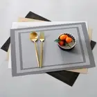Non-Slip‌ PVC‌‌ Table Mat ‌Washable ‌Dining Table Accessories‌ Restaurant