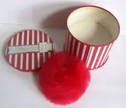 Vintage Revlon Intimate 6 oz. Red Powder Puff Bath Body Powder SEALED