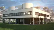 Modern French Architecture Le Corbusier Type Villa Savoye Custom Drawing DWG