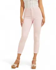 GUESS 1981 Cropped Skinny Jeans Size: 31, Spandex