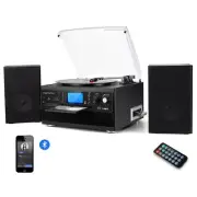 DIGITNOW Bluetooth Record Player Turntable with Stereo Speaker, LP Vinyl to M...