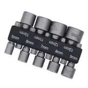 Metric Hex Bit Socket Automotive 1 Set Of 9 Pieces 5mm-13mm Hand Tools